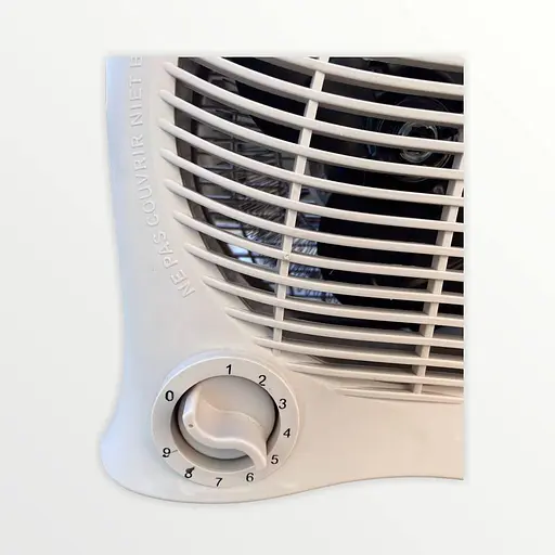 Тепловентилятор Дуйчик кімнатний Kumtel LX- 6441 White 2000 Вт - фото 5