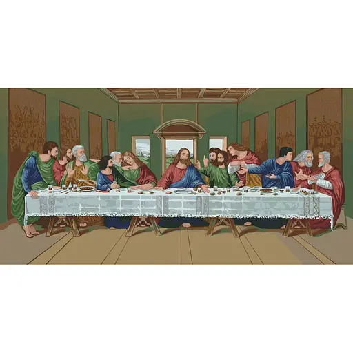 Картина за номерами "Таємна вечеря" 16137-AC 40х80 см