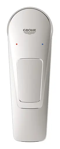 Змішувач для умивальника S-Size + натискний донний клапан Grohe BauLoop New 23878001 Хром - фото 4