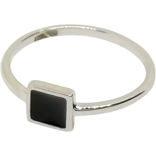 Серебряное кольцо Qvaliz с эмалью. 90101182 16