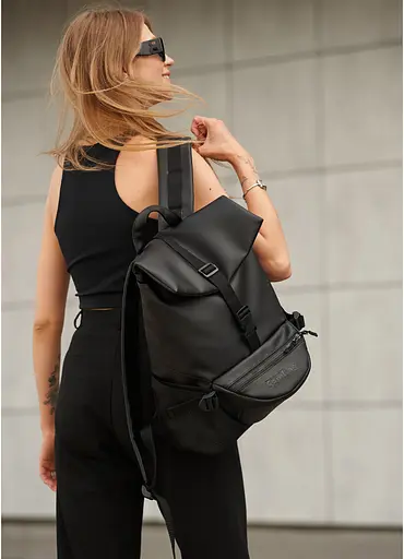 Жіночий рюкзак Sambag RENEDOUBLE чорний 37 х 31 х 14 см (27151001r) - фото 2