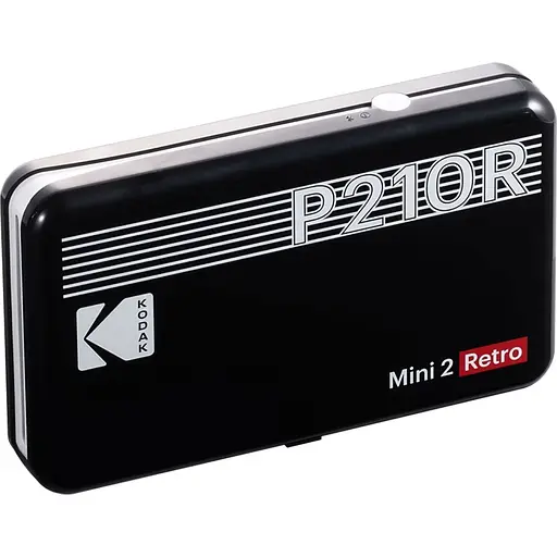 Портативний фотопринтер Kodak P210R Mini 2 Retro Black [127093] - фото 2