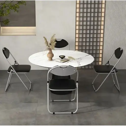 Комплект стульев складных Costway Moro с переносной ручкой 4 штуки - фото 4