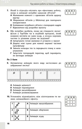 Інформатика. 7 клас. Поточне та підсумкове оцінювання за групами результатів + діагностична робота - фото 7