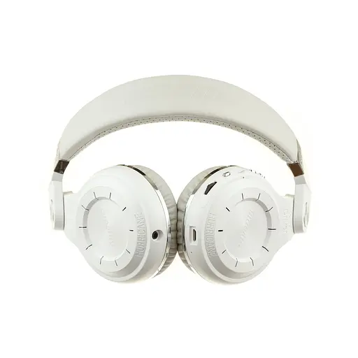 Наушники Bluedio T2 Plus со встроенным радио Bluetooth беспроводные белые - фото 6