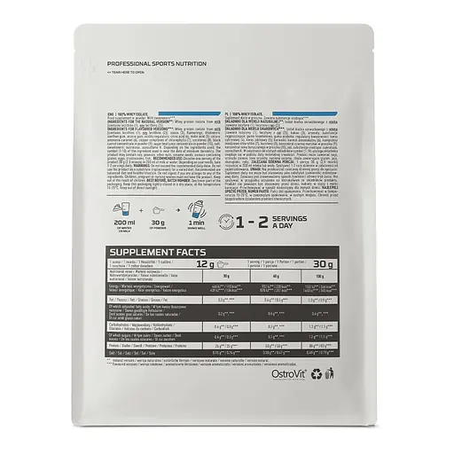 Протеїн 100% Whey Isolate, 700 грам Ванільні вафлі OstroVit fit0023757 - фото 2