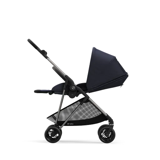 Прогулянкова коляска Cybex Melio Carbon Deep Black (521002243) - фото 2
