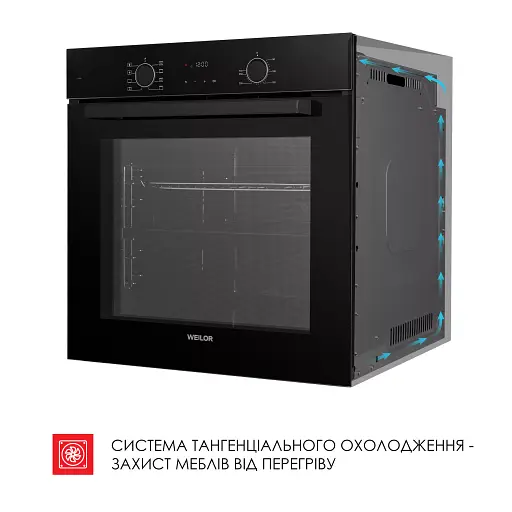 Духовой шкаф электрический Weilor FDO6F82BK - фото 10
