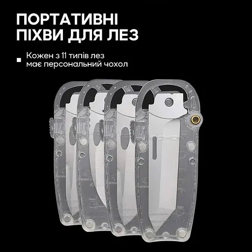 Набор сменных клинков Roxon BA12; BA13; BA16 3in1 для S501U S502U S802 - фото 6