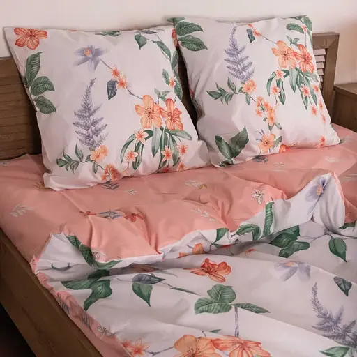 Комплект постільної білизни Viluta євро ранфорс 23227 100% бавовна - фото 3