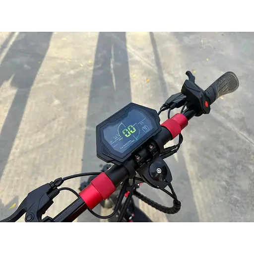 Электросамокат Двухмоторный с сиденьем KugooKirin M4 Max+ Plus| NFC key (2000W, 23Ah) - фото 5