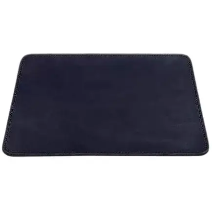 Килимок для мишки  BlankNote Crazy Horse з натуральної шкіри 1.0 синій  - фото 1