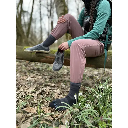 Шкарпетки DexShell Running Lite 2.0 Socks водонепроникні XL 47-49 сірі - фото 3