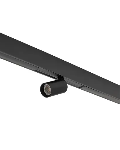 Магнитный трековый светильник Nowodvorski 11712 NANO-LVM Spot LED 1x1W 3000K 65Lm IP20 черный - фото 4