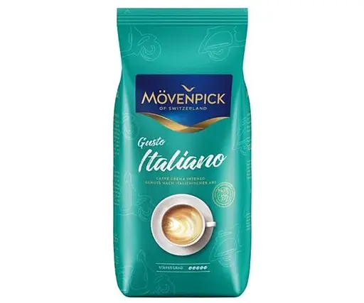 Кофе в зернах Movenpick Caffe Crema Gusto Italiano 1 кг - фото 2