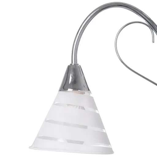 Люстра стельова Brille класична E14 60W CH (LK-175C/3) - фото 3