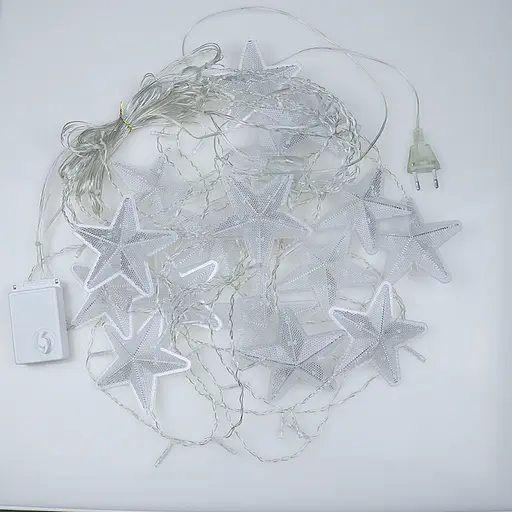 Гирлянда LED Star штора Звездочки 136 led длина 3 метра - фото 3