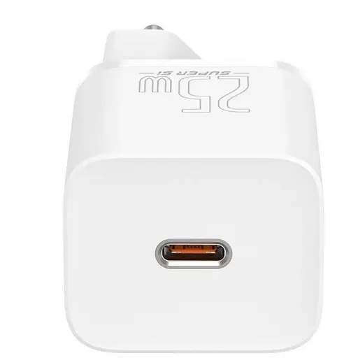 МЗП Baseus Super Si Quick Charger 1C 25W (CCSP) Білий - фото 3