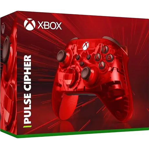 Геймпад Microsoft Xbox Wireless Controller Pulse Cipher Red (QAU-00165) - фото 4