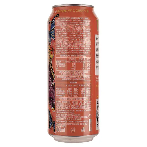 Уцінка. Енергетичний напій Monster Energy Juiced Monarch 500 мл - фото 2