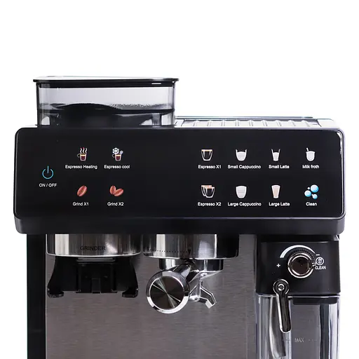 Кавоварка ріжкова Sokany SK-04032 1800Вт з кавомолкою 4в1 2.6л 20 бар - фото 7