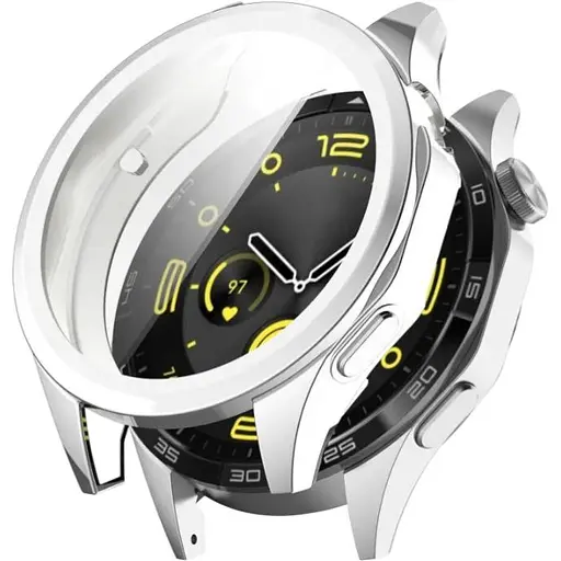Чехол-накладка DK Silicone Face Case для Huawei Watch GT 4 46mm (silver)