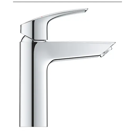 Смеситель для умывальника M-Size + нажимной донный клапан Grohe Eurosmart New 23923003 Хром - фото 2