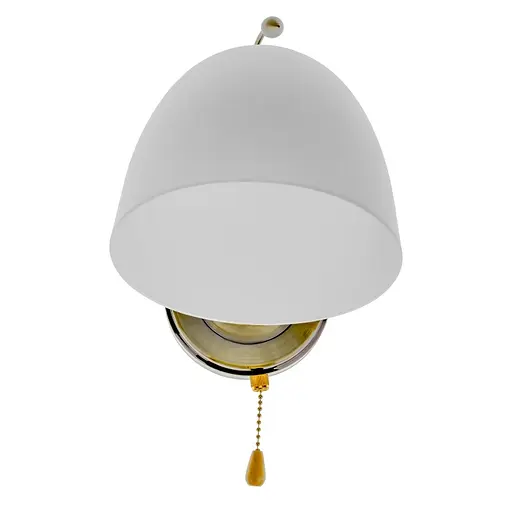 Бра Brille LK-573W/1 настінне накладне класичне E27 AB - фото 4