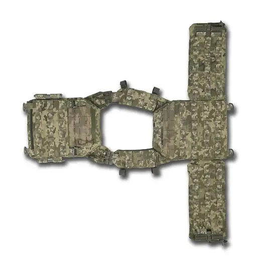 Плитоноска Kiborg GU gen.2 Pixel (1000-k2050) - фото 4