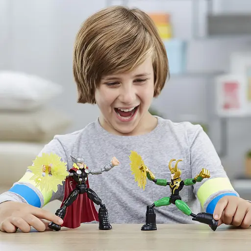 Игровой набор Hasbro Marvel Avengers Bend and Flex Tour vs Loki (F0245) - фото 8