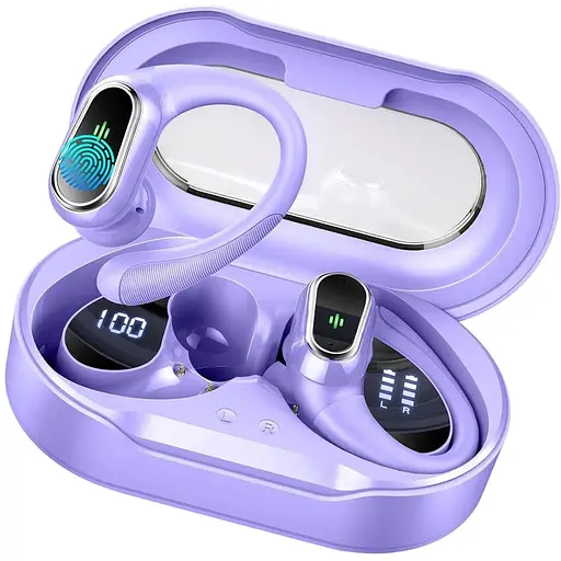 Беспроводные наушники, Bluetooth 5.3 Спортивные наушники, Bluetooth-наушники с микрофоном с шумоподавлением ENC, беспроводные