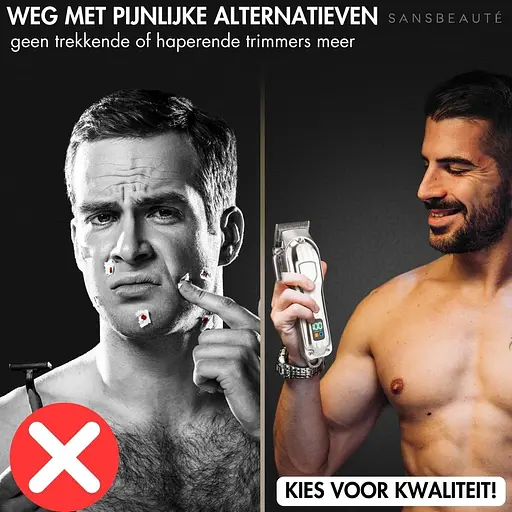 Професійний бездротовий триммер Sansbeaute Cheveux Hair - фото 10