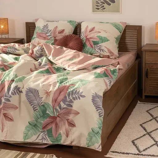 Комплект постільної білизни Viluta двоспальний ранфорс 22216 100% бавовна - фото 3