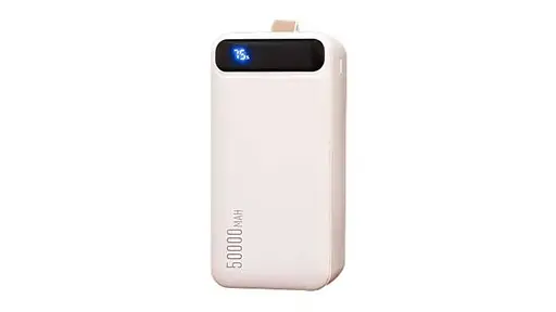 Зовнішній акумулятор Power bank WK WP-283 50000mAh (Білий)