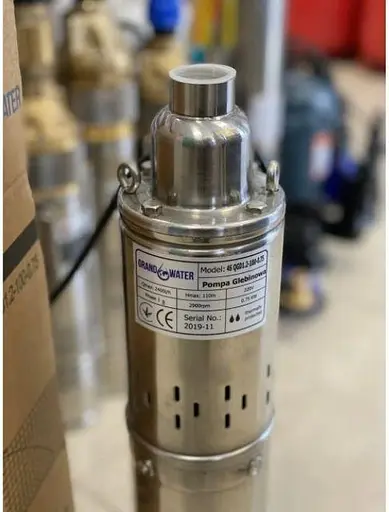 Насос глибинний шнековий GrandWater 4S QGD 1.2-100-0.75 кВт H110м 30412 - фото 3