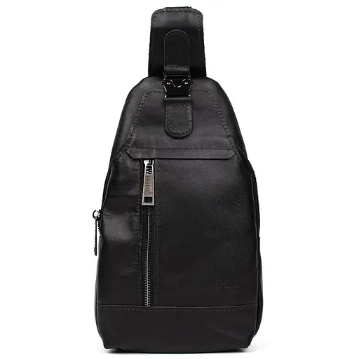 Кожаная сумка-слинг Tarwa 27х18х5 см sum0025605 - фото 3