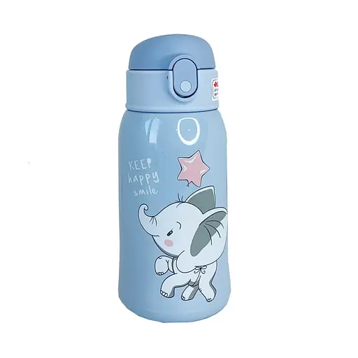 Термос-поильник с силиконовой трубочкой Слоненок MGZ-0315(Elephant) 560 мл - фото 4