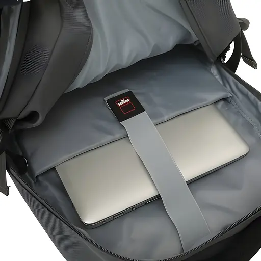 Універсальний міський рюкзак Innovation з ортопедичною спинкою сірий 30 х 49 х 22 см (5902) - фото 8