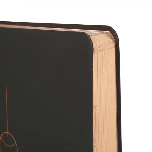 Дневник А5 Leo Planner недатированный Hypnotic мягкий черный 320 страниц (252703) - фото 2