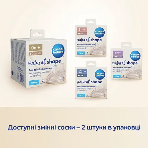 Бутылочка антиколиковая Canpol babies Natural Shape с соской Dual-zone 150 мл (35/400) - фото 6