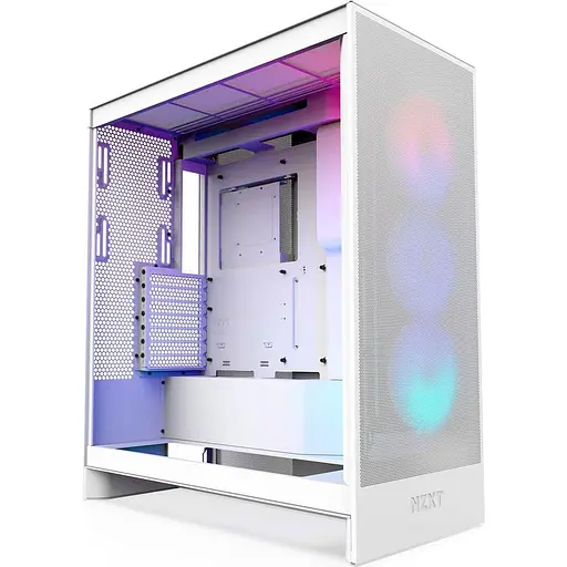 Корпус NZXT H7 Flow RGB White (CM-H72FW-R1) без блока питания - фото 2