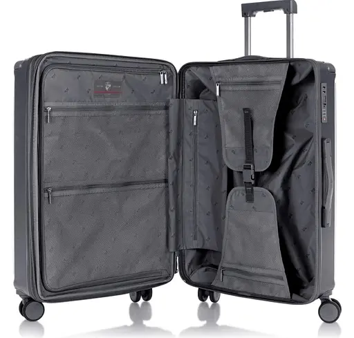 Валіза Heys Luxe (M) Gunmetal (10160-0063-26) - фото 5