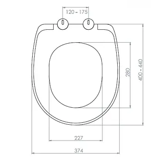 Сиденье для унитаза NKP Royal с крышкой и функцией микролифта 0306 - фото 4
