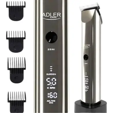 Машинка для стрижки Adler AD 2834 акумуляторна з насадками - фото 3