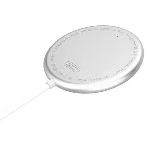 Бездротовий зарядний пристрій XO CX008 Magnetic 15 W білий - фото 1