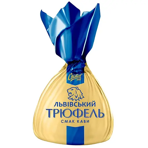 Уценка. Конфеты Світоч Львовский трюфель со вкусом кофе весовые 2 кг - фото 2