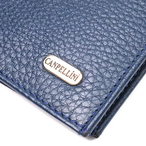Мужской кожаный кошелек Canpellini 9х11.5х1 см acs0025635 - фото 3