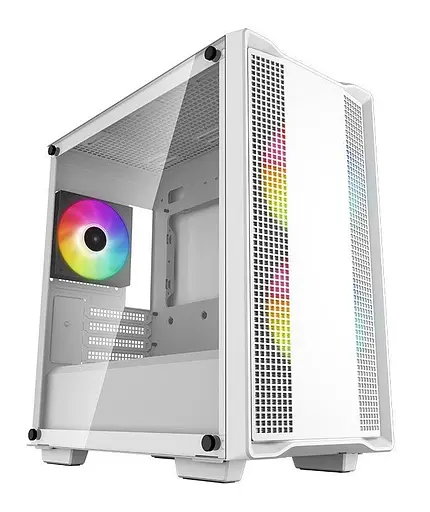 Корпус Deepcool CC360 WH ARGB без блока питания (R-CC360-WHAPM3-G-1) без блока питания - фото 1