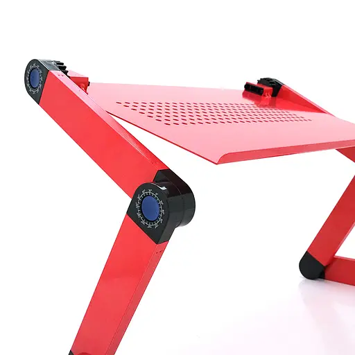 Стіл-підставка для ноутбука Aluminium Laptop Table (420*265), Red, Box - фото 2