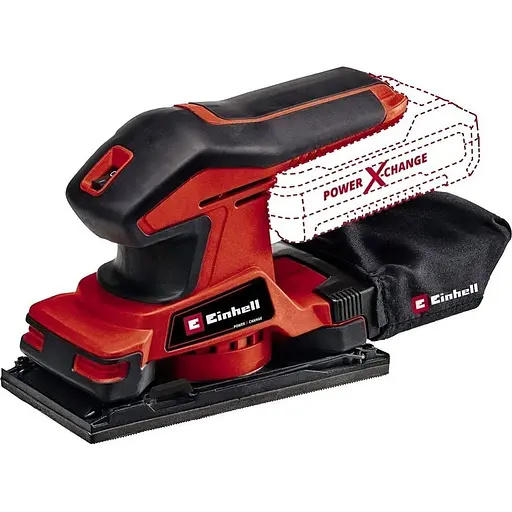 Шліфмашина вібраційна Einhell TC-OS 18/187LI-Solo (4460725)